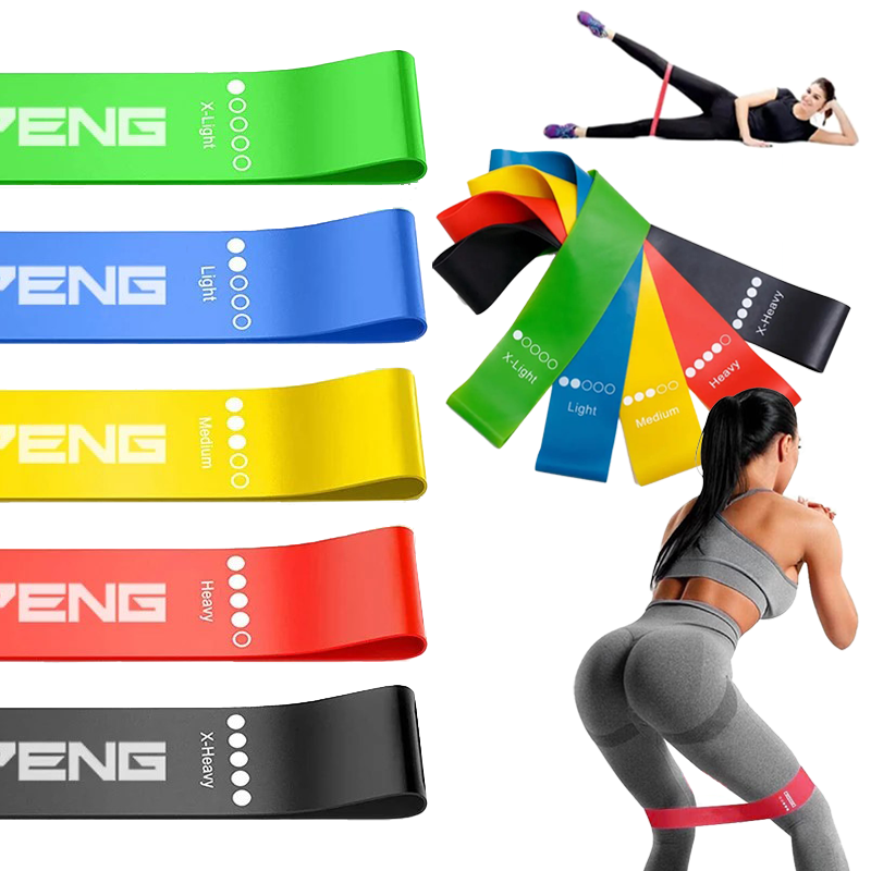 Crossfit Accessories - مجموعة أربطة حلقة تمارين المقاومة، أربطة