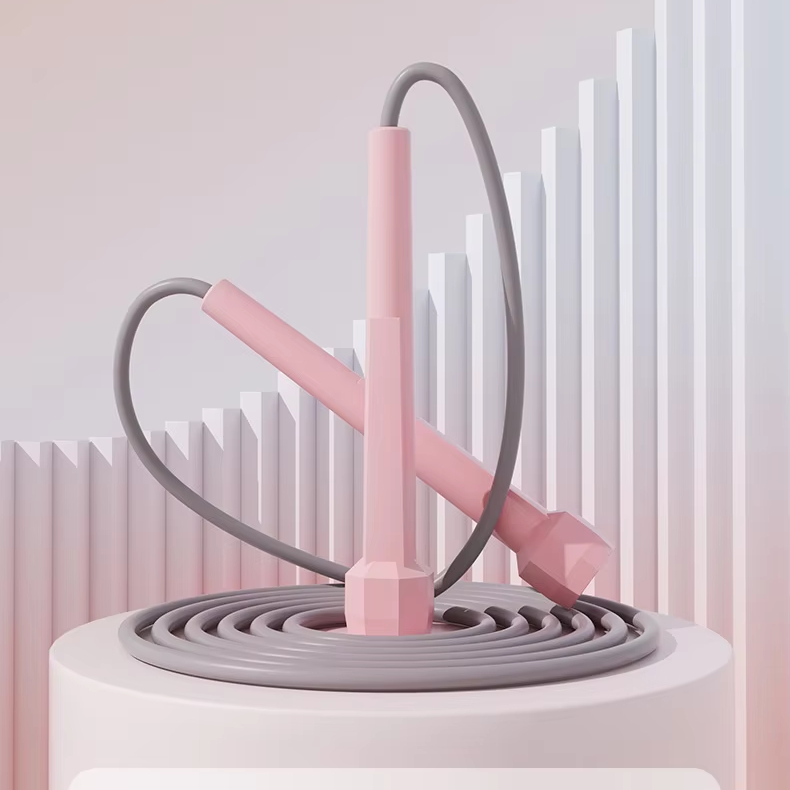 شعار مخصص مقابض بلاستيكية حبل  - مراجعة Skipping Rope Pvc وسعره