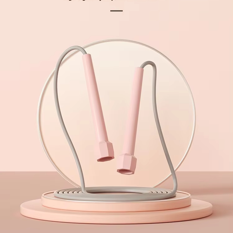 شعار مخصص مقابض بلاستيكية حبل  - مراجعة Skipping Rope Pvc وسعره